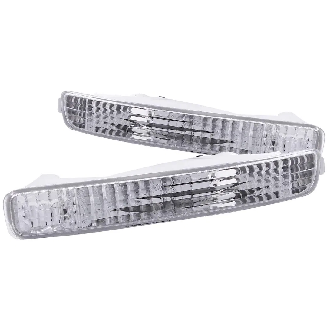 511009 – ANZO Parking/ Turn Signal Light Assembly, Clear Lens With Amber Reflectors Set Of 2